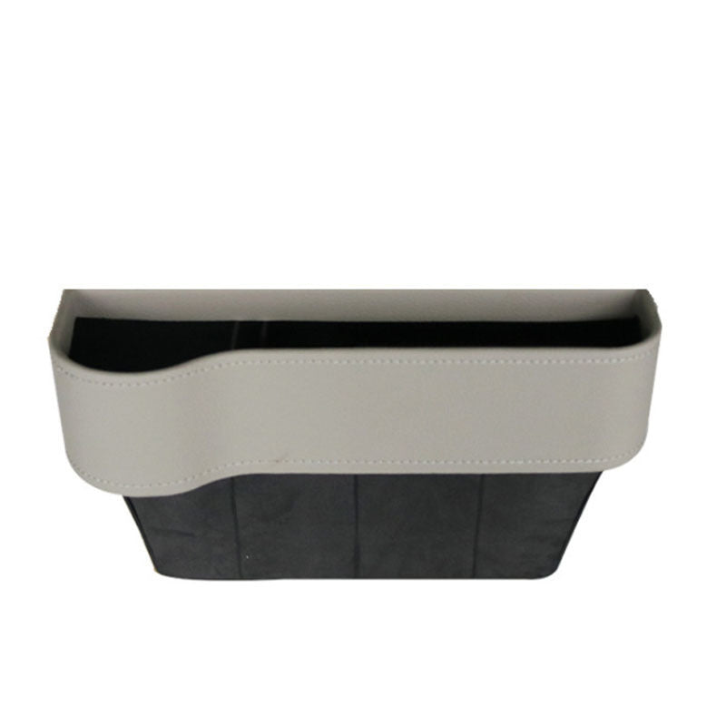 Flag Village Auto Tools PU Car Organizer Seat Gap Storage Box Car Seat Side Slit for Wallet Phone Coins Cigarette Keys Cards Car Accessories