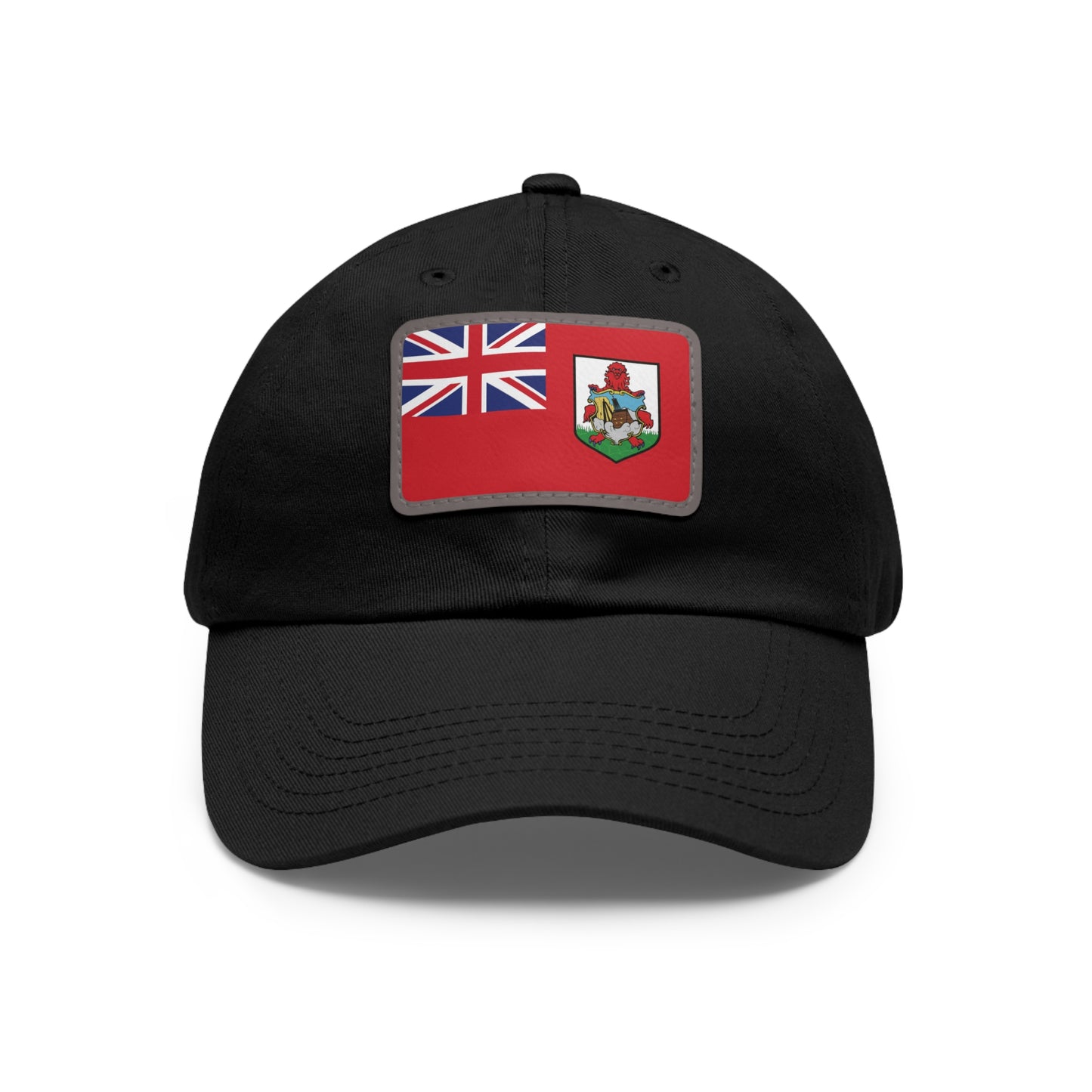 Flag Village Bermuda Flag Hat Cap with Leather Patch