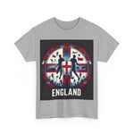 Flag Village England Sporting Flag T-SHIRT Heavy Cotton Tee GBR0008