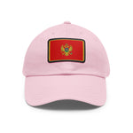 Flag Village Montenegro Flag Hat Cap with Leather Patch