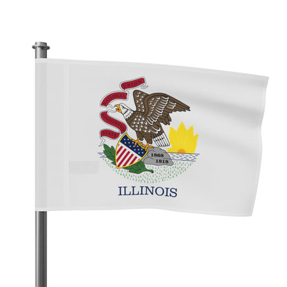 Flag Village USA Illinois State Flag 18" x 12" / 36" x 24" / 60" x 36"