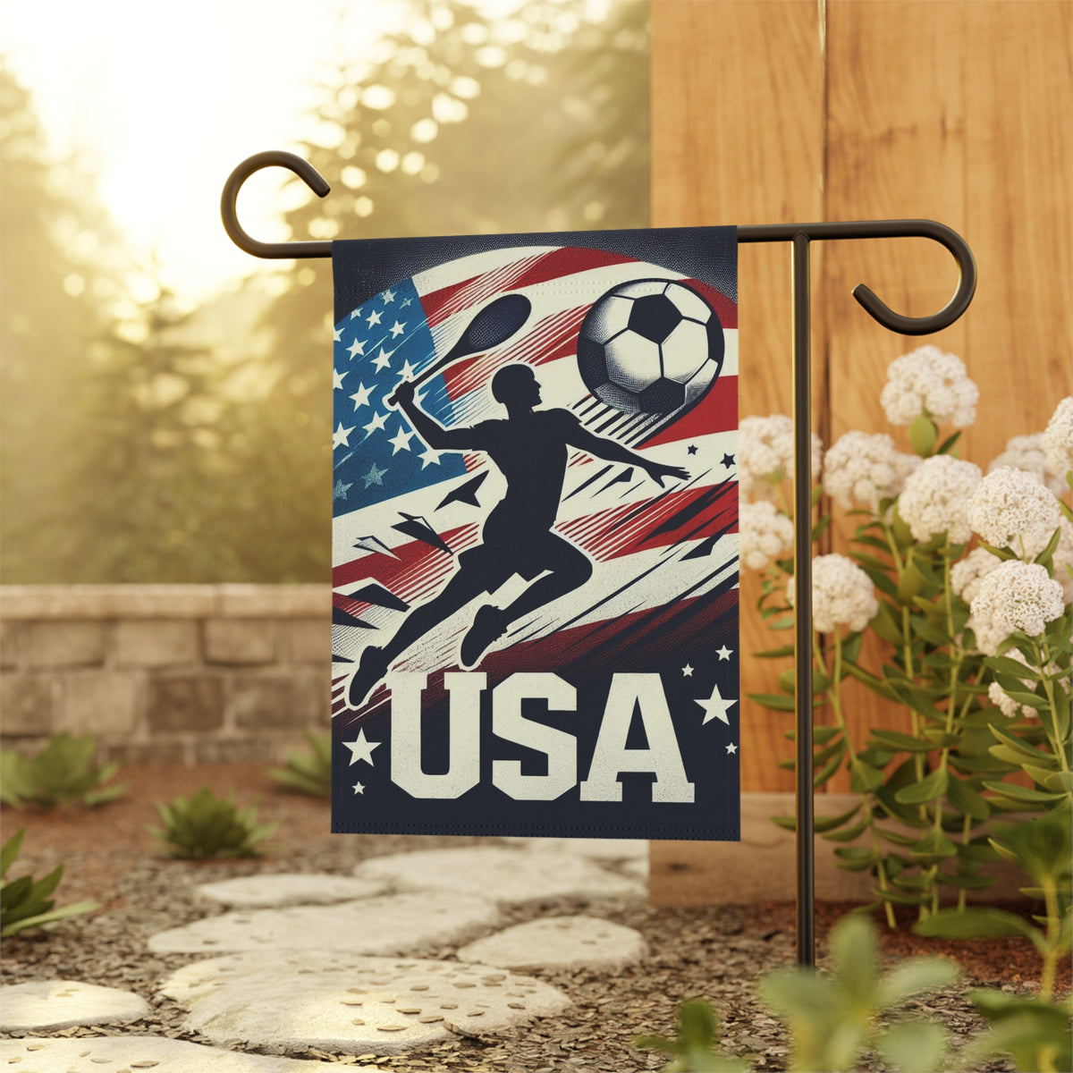 Flag Village USA Flag Sporting Garden & House Banner USA0001