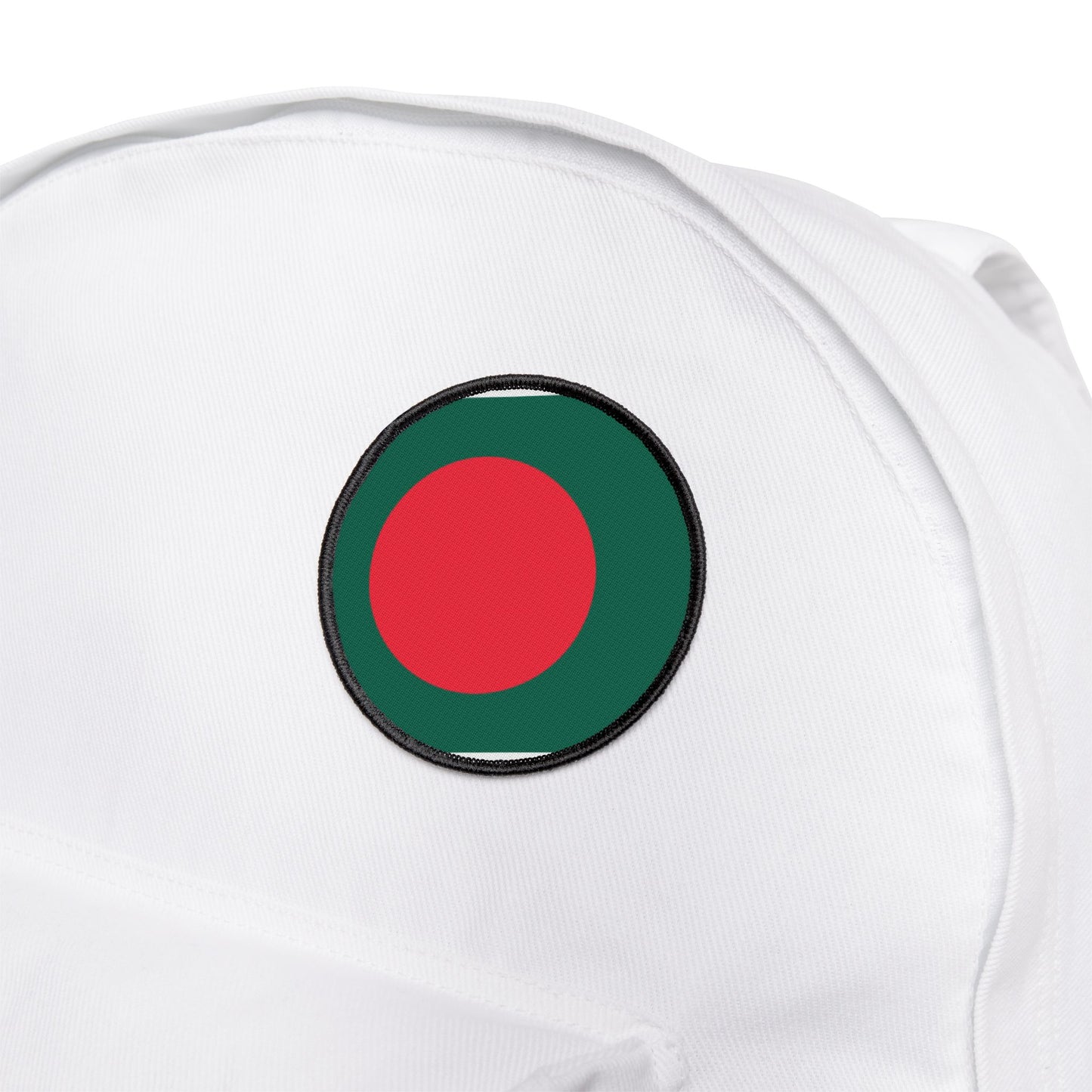 Flag Village Bangladesh Flag Embroidery Iron-On Patches