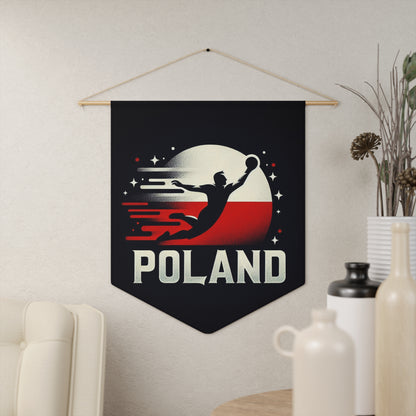 Flag Village Poland Flag Pennant Sporting Home Wall decoration POL0002