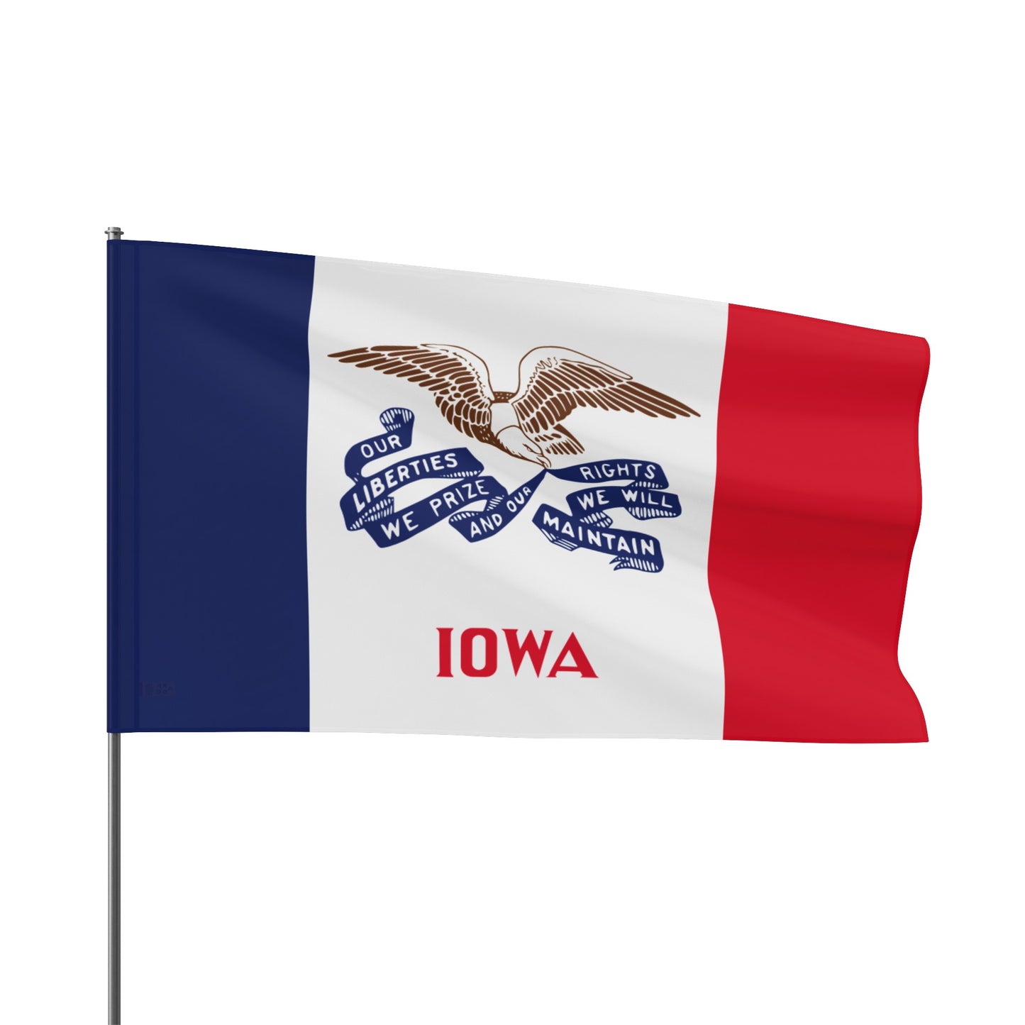 Flag Village USA Iowa State Flag 18" x 12" / 36" x 24" / 60" x 36"