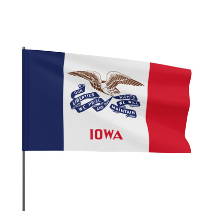 Flag Village USA Iowa State Flag 18" x 12" / 36" x 24" / 60" x 36"