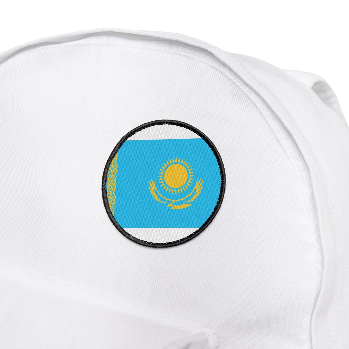 Flag Village Kazakhstan Flag Embroidery Iron-On Patches
