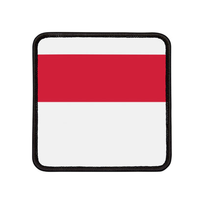 Flag Village Monaco Flag Embroidery Iron-On Patches