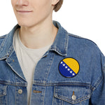 Flag Village Bosnia And Herzegovina Flag Embroidery Iron-On Patches