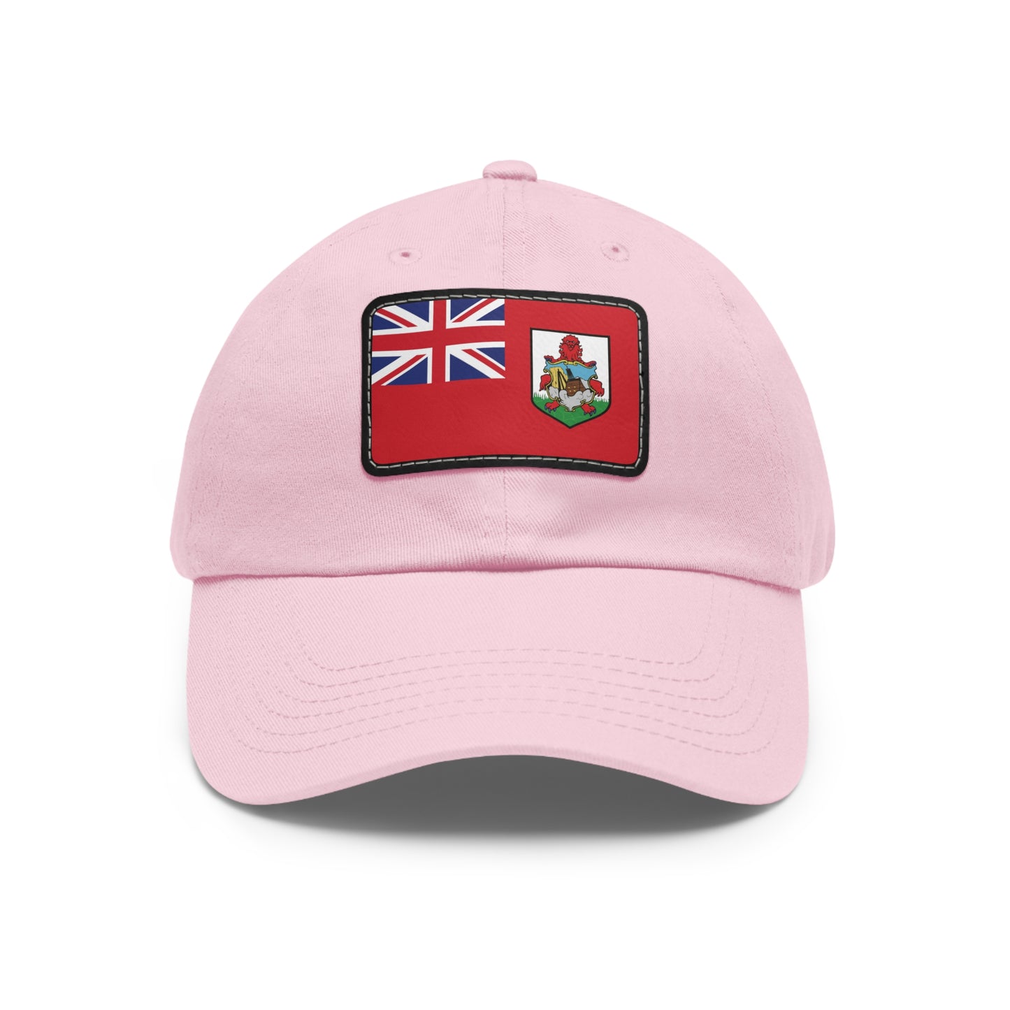 Flag Village Bermuda Flag Hat Cap with Leather Patch
