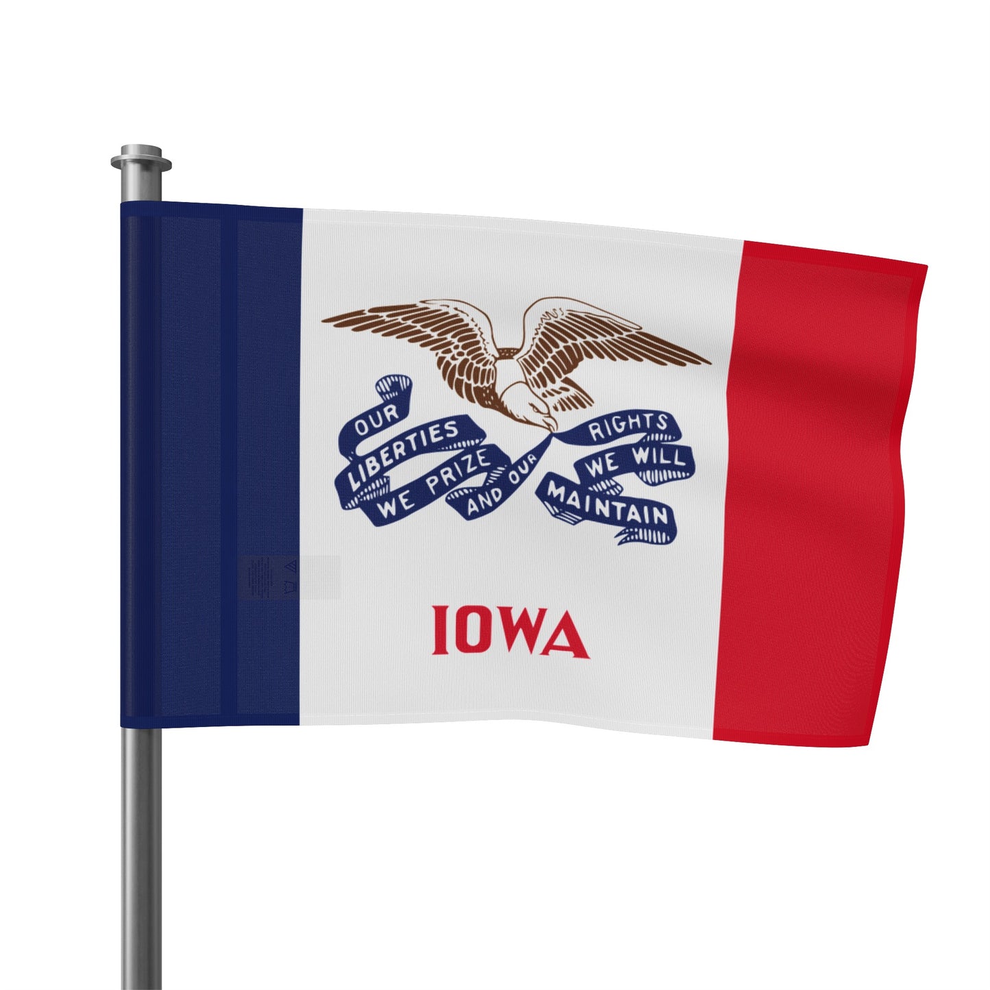 Flag Village USA Iowa State Flag 18" x 12" / 36" x 24" / 60" x 36"