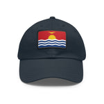 Flag Village Kiribati Flag Hat Cap with Leather Patch