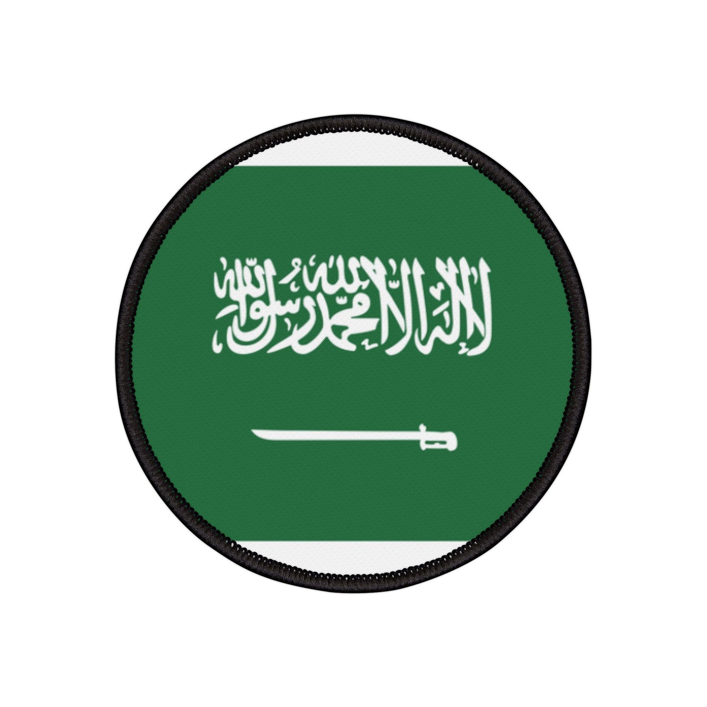 Flag Village Saudi Arabia Flag Embroidery Iron-On Patches