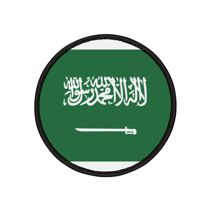 Flag Village Saudi Arabia Flag Embroidery Iron-On Patches
