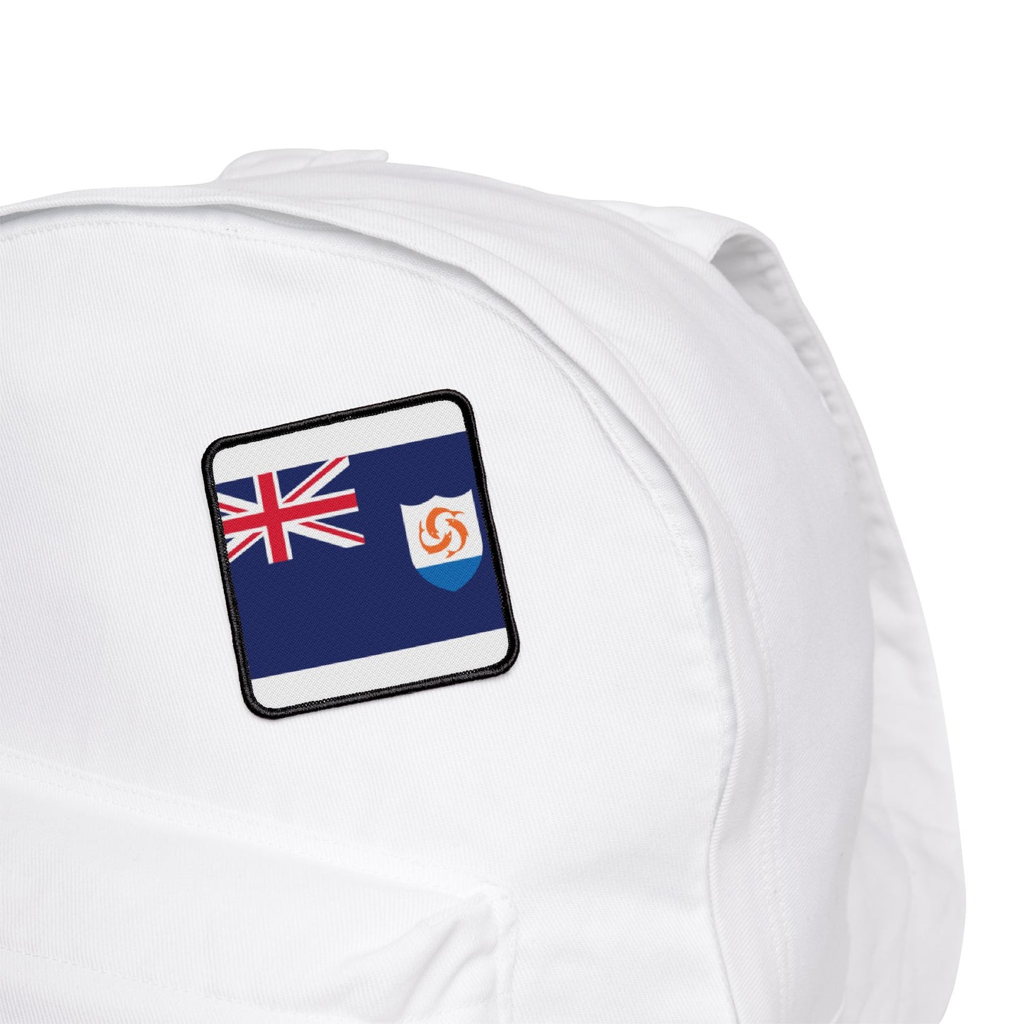 Flag Village Anguilla Flag Embroidery Iron-On Patches