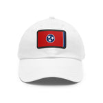 Flag Village USA Tennessee State Flag Hat Cap with Leather Patch