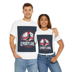 Flag Village England Sporting Flag T-SHIRT Heavy Cotton Tee GBR0003