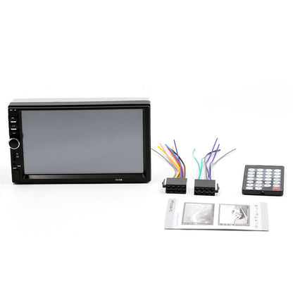 Flag Village Auto Tools Mobile phone interconnection universal 7-inch dual spindle vehicle mp5