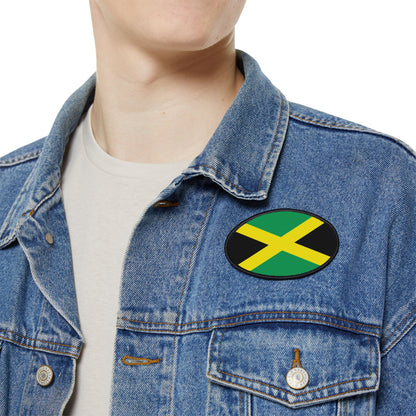 Flag Village Jamaica Flag Embroidery Iron-On Patches