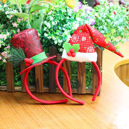 Flag Village Christmas Head Buckle Christmas Party Supplies Christmas Headband Gifts Christmas Headband Christmas Hat Head Buckle
