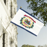 Flag Village West Virginia State Military Flag 18x12