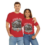 Flag Village UK Vintage Car Flag T-SHIRT Heavy Cotton Tee UK0013