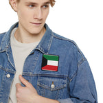Flag Village Kuwait Flag Embroidery Iron-On Patches
