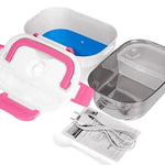 Flag Village Electric lunch box food grade plastic 110v 220v plug in lunch box household appliances gift