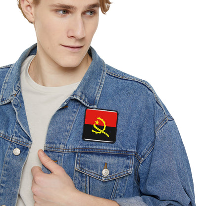 Flag Village Angola Flag Embroidery Iron-On Patches