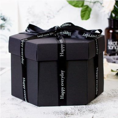Flag Village Surprise explosion box manual diy photo album creative photo custom hot vibrato with the same paragraph birthday gift
