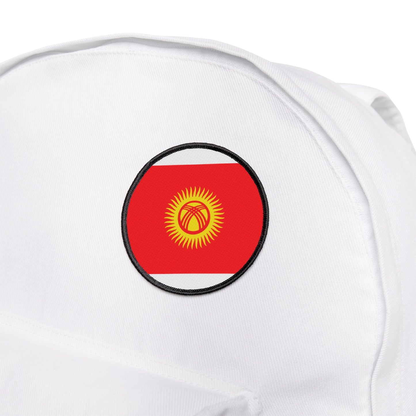 Flag Village Kyrgyzstan Flag Embroidery Iron-On Patches