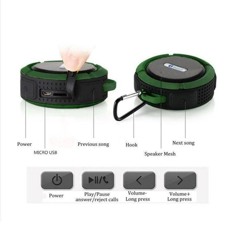 Flag Village Auto Tools Waterproof Speaker