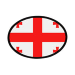 Flag Village Georgia Flag Embroidery Iron-On Patches