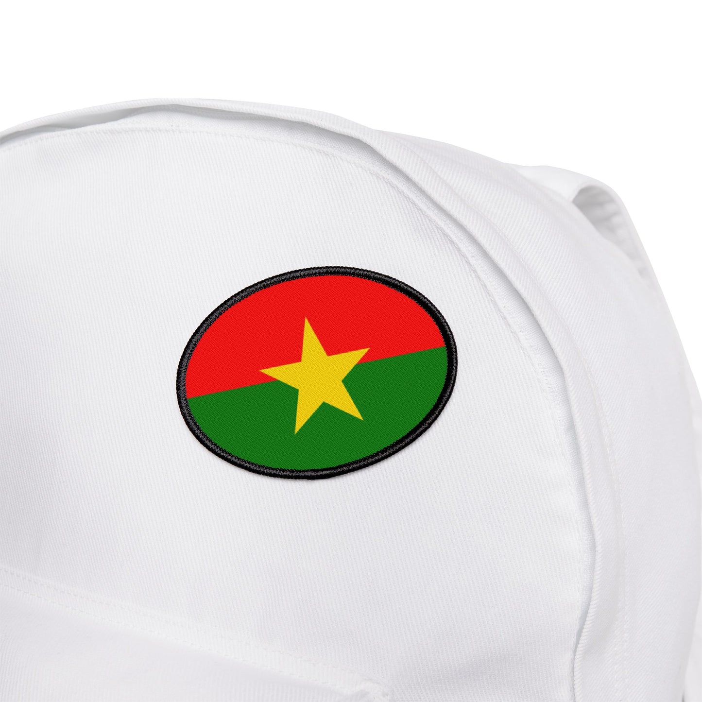 Flag Village Burkina Faso Flag Embroidery Iron-On Patches