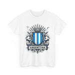 Flag Village Argentina Sporting Flag T-SHIRT Heavy Cotton Tee ARG0004