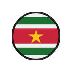 Flag Village Suriname Flag Embroidery Iron-On Patches