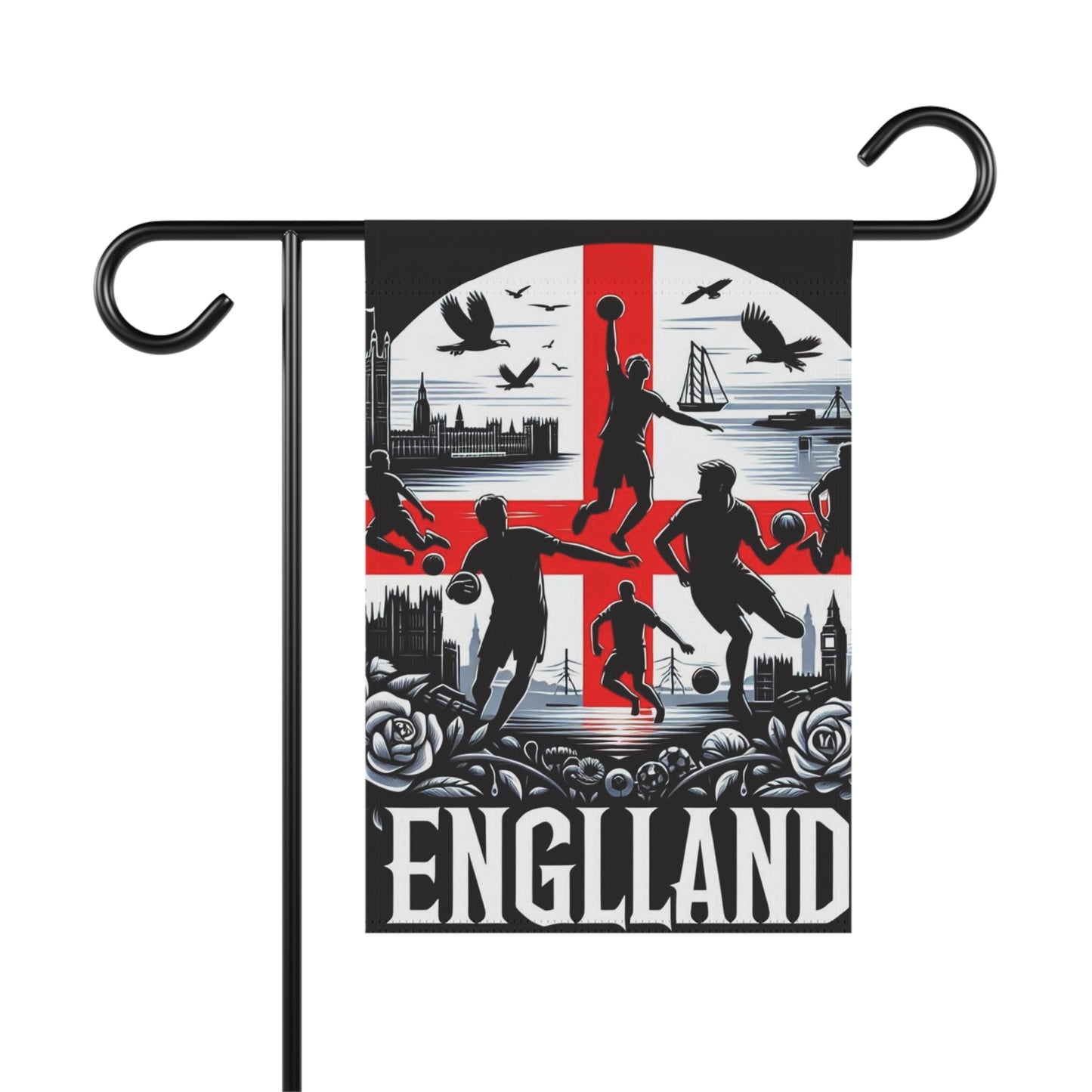 Flag Village ENGLAND Flag Sporting Garden & House Banner GBR0010