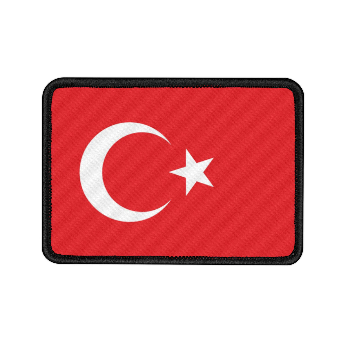 Flag Village Turkey State Flag Embroidered Iron-On Patch
