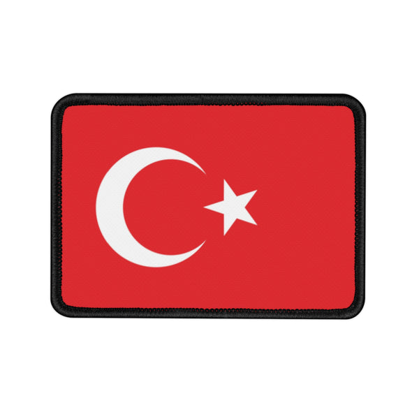 Flag Village Turkey State Flag Embroidered Iron-On Patch