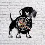 Flag Village Wall Clock Dog Breed Gifts