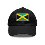 Flag Village Jamaica Flag Hat Cap with Leather Patch