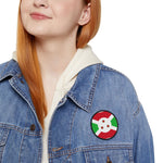 Flag Village Burundi Flag Embroidery Iron-On Patches