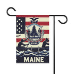 Flag Village Maine State Flag Sporting Garden & House Banner ME0003