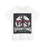Flag Village England Sporting Flag T-SHIRT Heavy Cotton Tee GBR0002