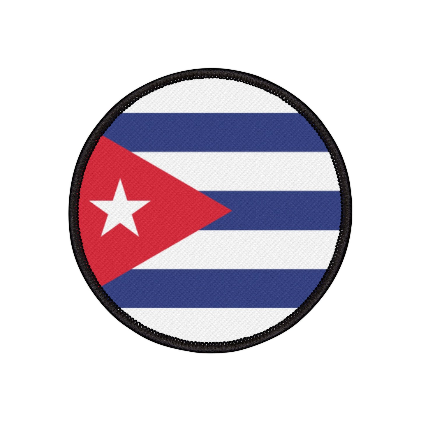 Flag Village Cuba Flag Embroidery Iron-On Patches