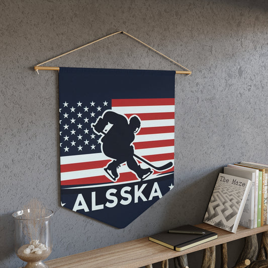 Flag Village Alaska State Flag Pennant Sporting Home Wall decoration AK0001