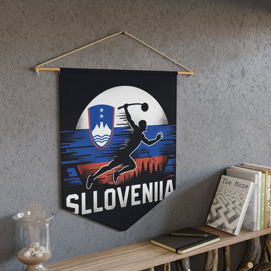 Flag Village Slovenia Flag Pennant Sporting Home Wall decoration SVN0002