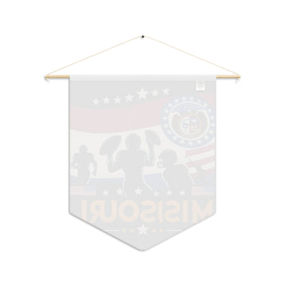 Flag Village Missouri State Flag Pennant Sporting Home Wall decoration MO0001