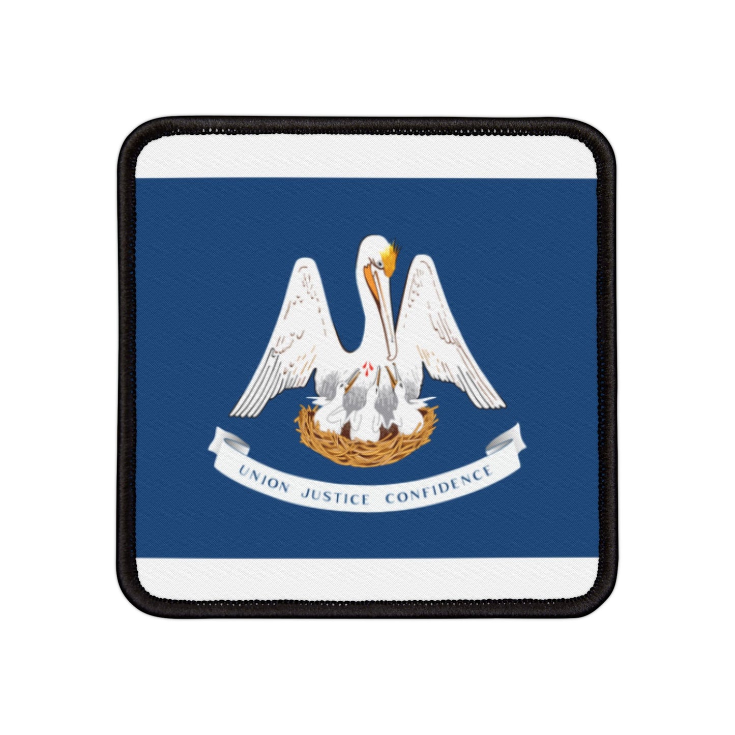 Flag Village Louisiana State Flag Embroidery Iron-On Patches