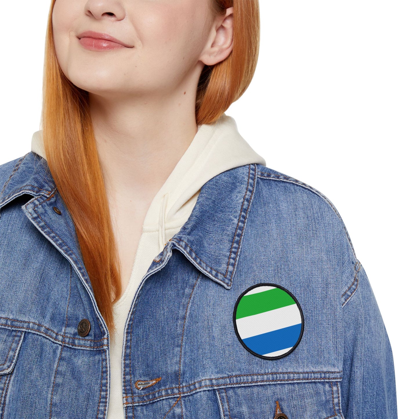 Flag Village Sierra Leone Flag Embroidery Iron-On Patches